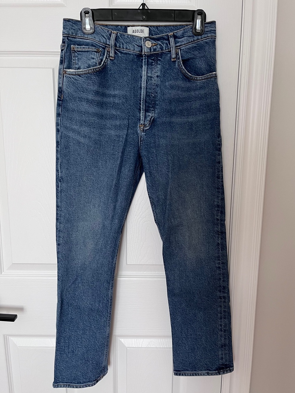 Agolde Riley Jeans in Transfer Blue